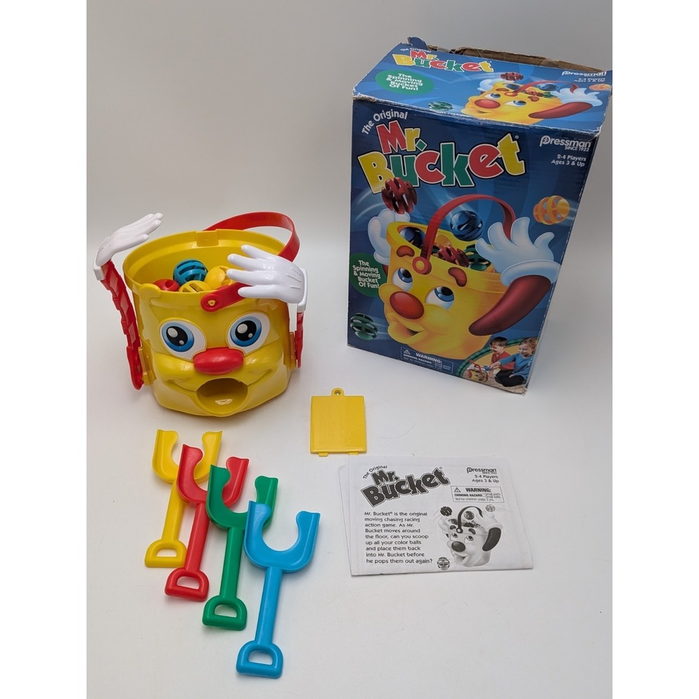 The Original Mr. Bucket Game 2017 Pressman Tested Works Complete